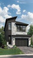 The new home is shown in this rendering photo