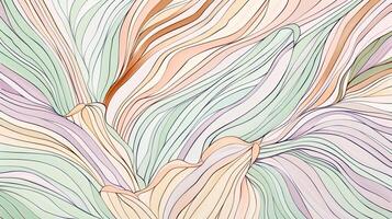 Abstract background with wavy lines and colors photo
