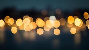 Mesmerizing Bokeh Glow with Stylish Radiant Effects in HD Background photo