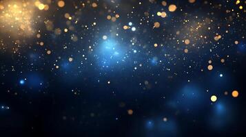 Sparkling Glow Effects with Radiant Bokeh Lights in a Stylish Background photo