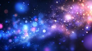 Captivating Bokeh Light Background with Sparkling Glow for a Radiant Look photo