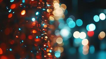 Radiant Dreamy Glow Effects Featuring Sparkling Bokeh Lights in HD Design photo