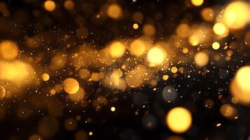 Dreamy Radiant Glow Effects with Sparkling Bokeh Lights in Vibrant HD Design photo