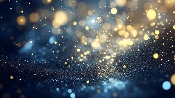 Captivating Radiant Bokeh Lights in Stylish HD Background with Dreamy Glow photo