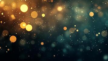 Stylish Sparkling Glow Effects with Radiant HD Background and Vibrant Bokeh Lights photo