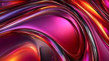Abstract Wave Backgrounds with a Perfect Blend of Gold and Marble photo