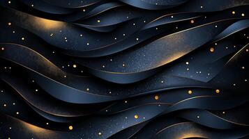 Timeless Abstract Patterns Featuring Luxurious Gold and Marble Waves photo