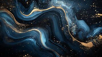 Marble and Gold Abstract Backgrounds with Timeless Sophistication photo