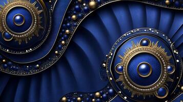 Timeless Marble and Gold Waves for Abstract Background Designs photo