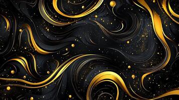 Timeless Elegance in Marble and Gold Abstract Patterns photo