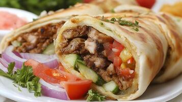 Shawarma Rolls That Are a Burst of Flavors in Every Bite photo