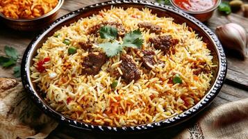 Indulge in Biryani Packed with Flavorful Spices for Every Bite photo