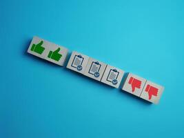 Agreement, Contract, Like and Dislike Marks with Document Certification photo