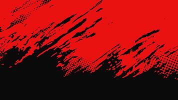 Red and black abstract grunge texture background. vector