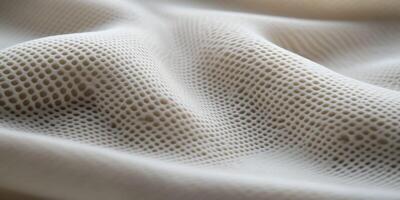 Soft, perforated fabric perfect for clothing photo
