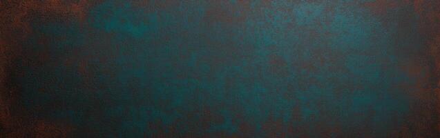 Deep teal and brown textured background with subtle hues photo