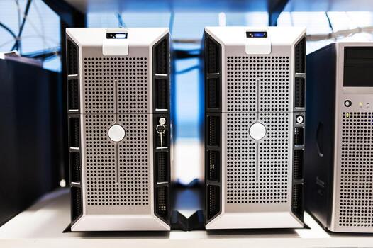 server computer should be high performance, stable, able to serve a large photo