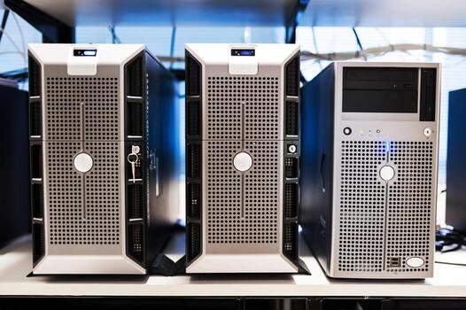 server computer should be high performance, stable, able to serve a large photo