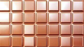 A chocolate bar with a bite taken out of it photo