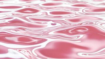 A red blob with a red head is surrounded by red lines photo