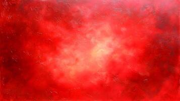 A red blob with a red head is surrounded by red lines photo