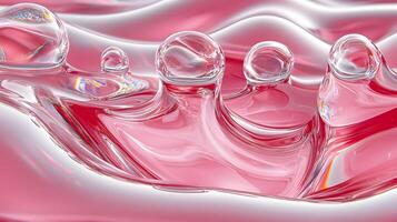 A red and white background with a spider web pattern photo