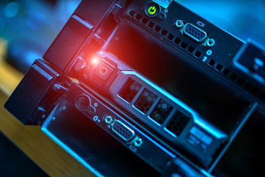 server computer should be high performance, stable, able to serve a large photo