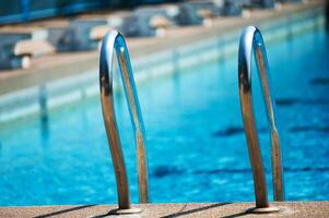 Swimming Pool with stair photo