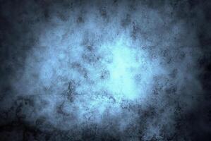 Abstract blue textured background with a cloud-like, soft gradient pattern, ideal for overlays or digital designs. photo