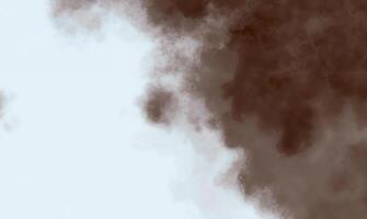 Brown cloudy abstract texture with soft gradients blending into a white background, perfect for artistic designs or overlays. photo