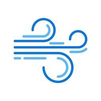Umbrella two color line icon. Protection from rain or precipitation. Rainy weather, expected precipitation bicolor outline symbol. Duotone linear pictogram. Isolated illustration. Editable stroke vector
