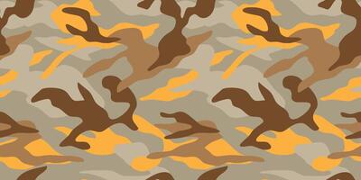 Camouflage pattern background . Classic clothing style masking camo repeat print. Virtual background for online conferences vector
