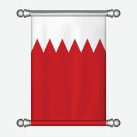 Bahrain flag, flag of bahrain, flag of bahrain, flag of b vector