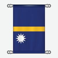 Flag of the republic of mauritius vector