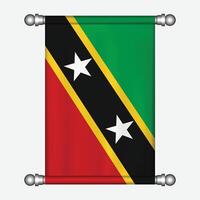 The flag of saint vincent and the grenadines vector