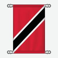 Trinidad flag, transparent vector