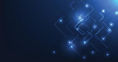 Technology square diagram concept. vector