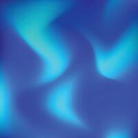 Abstract gradient background with smooth flowing in vibrant blue and turquoise color. Modern design, technology, and abstract. vector