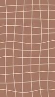 Mocha Mousse Checkered Background vector