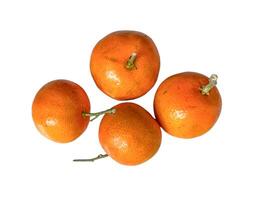 oranges on a white background, mandarin oranges photo