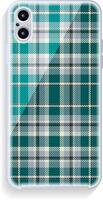 Smartphone cover design mockup. Template geometric pattern for mobile phone back part. Flat design. vector