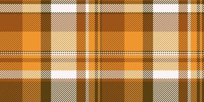Vintage fabric tartan, japanese plaid texture background. Square textile check pattern seamless in orange and lavender blush colors. vector