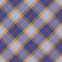 Seamless pattern of scottish tartan plaid. Repeatable background with check fabric texture. backdrop striped textile print. vector