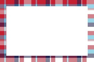 Rectangle borders and Frames . Border pattern geometric vintage frame design. Scottish tartan plaid fabric texture. Template for gift card, collage, scrapbook or photo album and portrait. vector