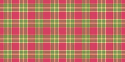 Duvet cover pattern textile , christmas card background tartan texture. Discount seamless check fabric plaid in red and lime colors. vector
