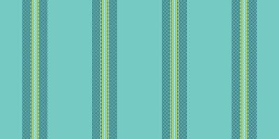 Canadian vertical texture background, chic lines seamless. Tracery pattern fabric textile stripe in teal and cyan colors. vector