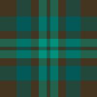 Panjabi plaid fabric , packing background pattern check. Repetition texture textile tartan seamless in dark and teal colors. vector