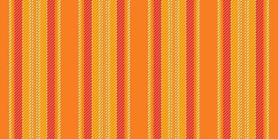 Finimalist lines texture seamless, page pattern stripe. Pulticolor textile fabric background vertical in orange and bright colors. vector
