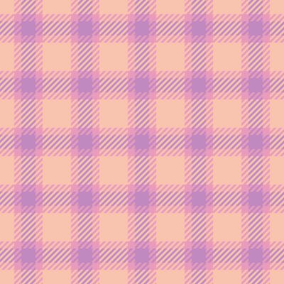Canvas plaid pattern , intense tartan fabric textile. Good background texture check seamless in light and pink colors.