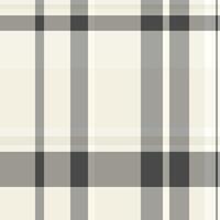 Femininity fabric seamless , outfit tartan texture background. Exotic plaid check pattern textile in grey and linen colors. vector